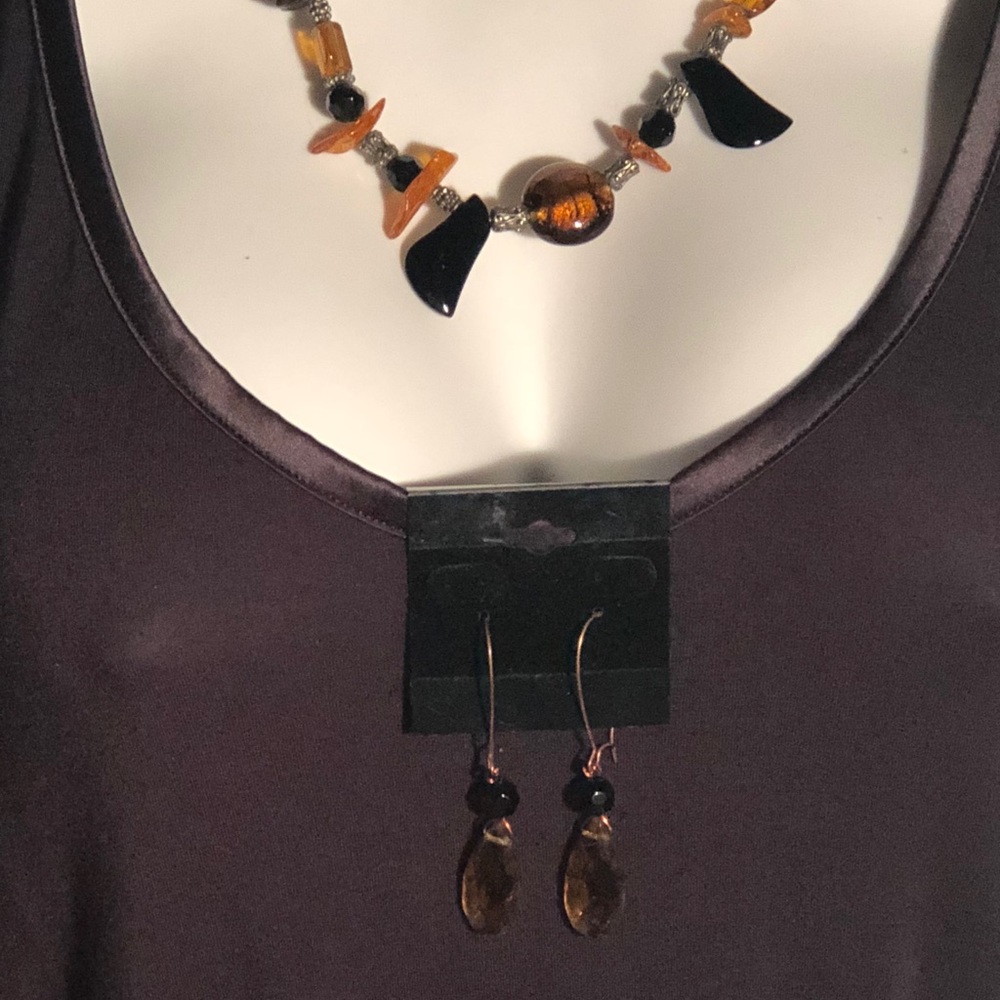 Baltic Amber and Gemstone Set